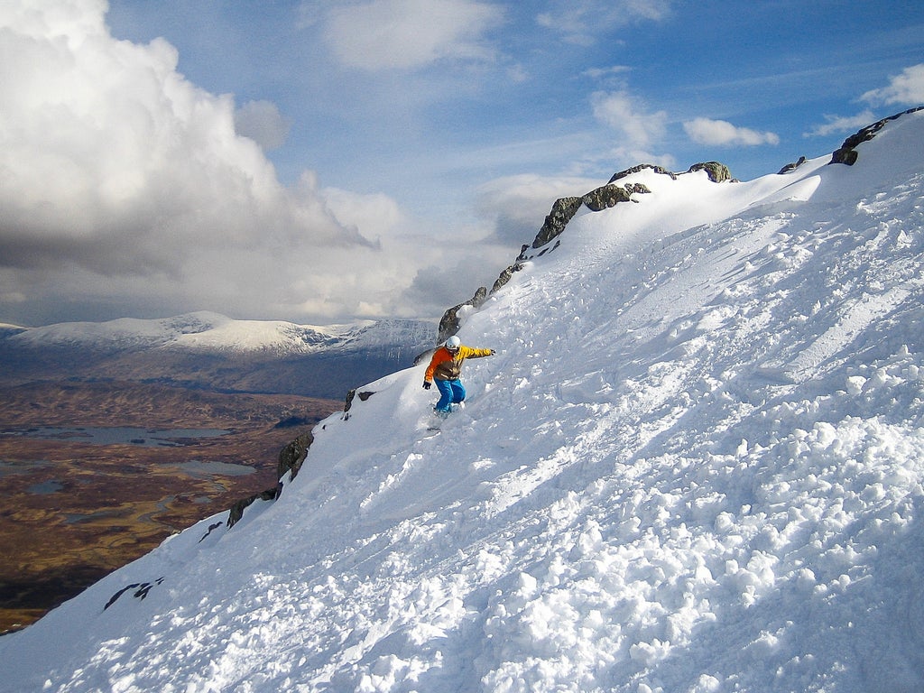 Glencoe_Snowboarding Off Piste_(c): michael@ruanaich.com