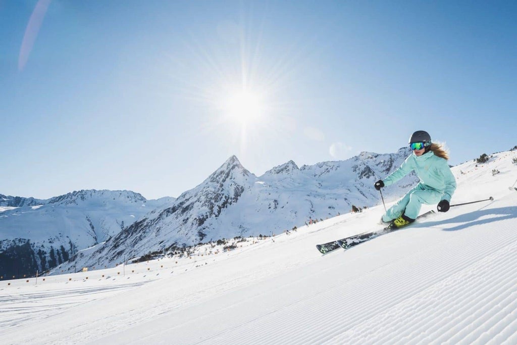 Galtür - Silvretta - Groomed piste