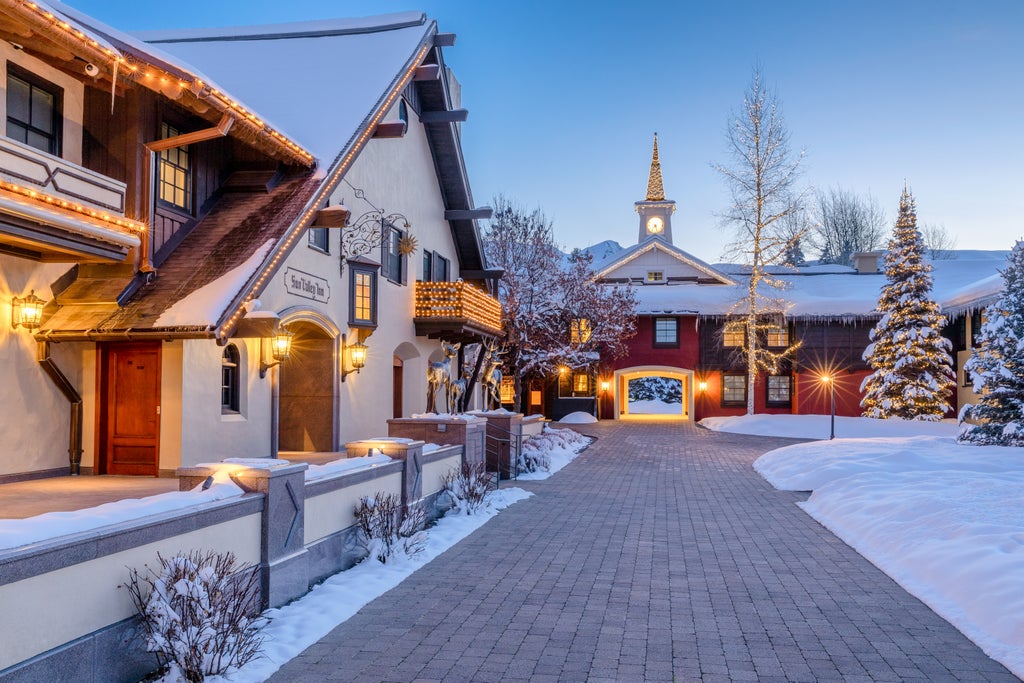 Sun Valley_Inn_Winter_(c): Sun Valley Resort Photographer: © Steve Dondero