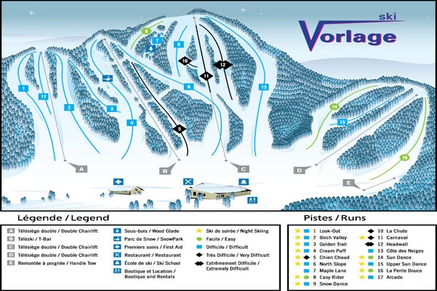 Pistenplan Vorlage