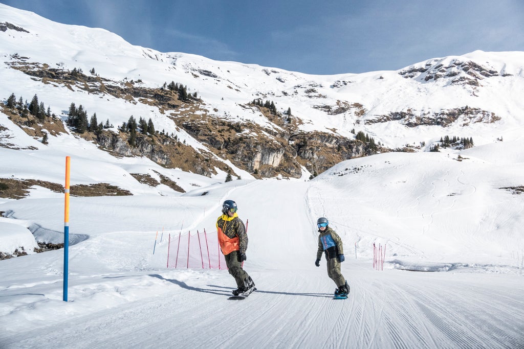 Skifahren auf dem Hasliberg-39