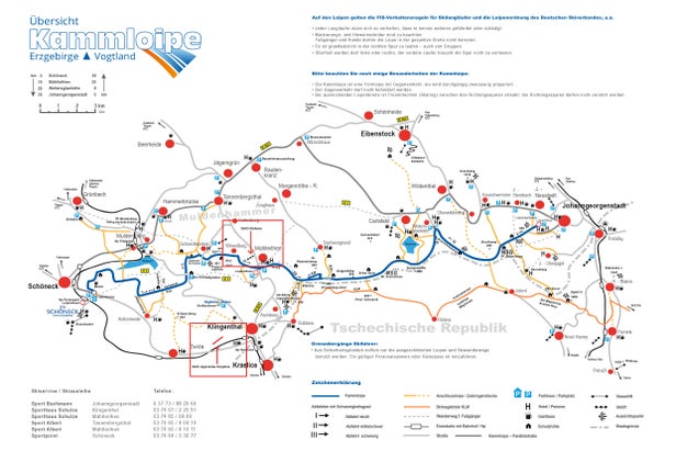 Pistenplan Klingenthal