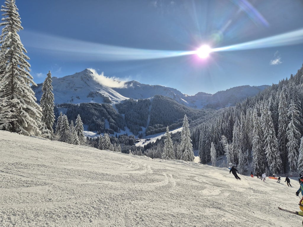 Morzine_Ski Pleney Vue Nyon (c): S.Battandier