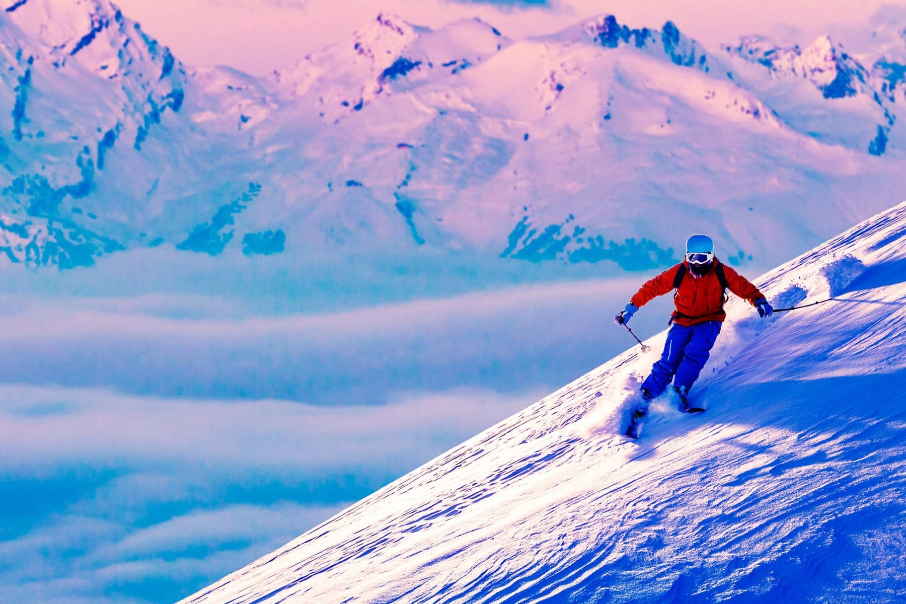 Verbier - Plan des pistes de ski Verbier