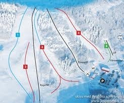 Falköping Alpin Mapa zjazdoviek