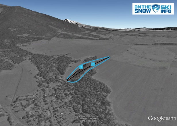 Ski centrum Ziar - Dolinky Mappa piste