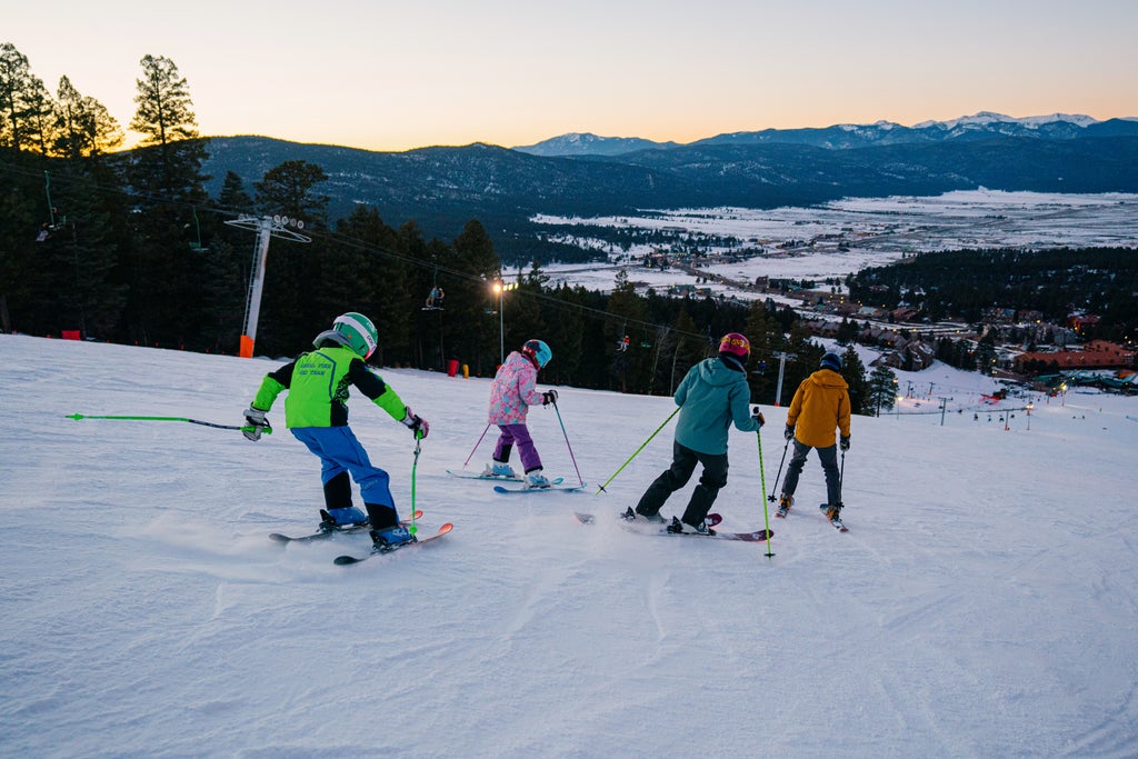 Angel Fire Resort_Hall Family_Nightskiing_Angel Fire Resort