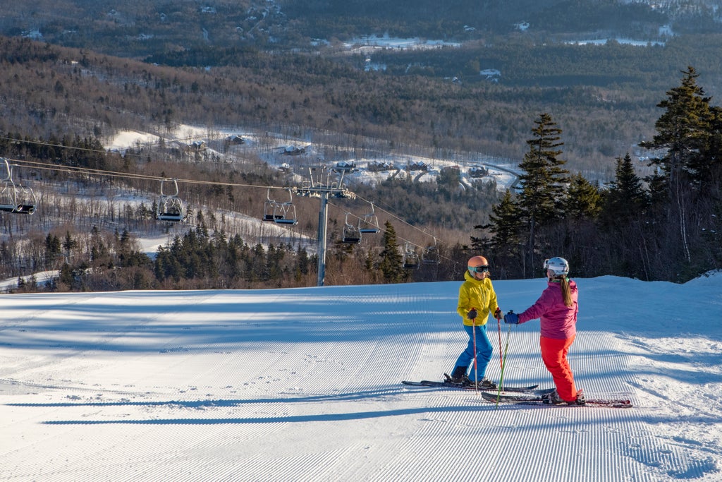 Sunday River_Morning Slopes_(c): Sunday River