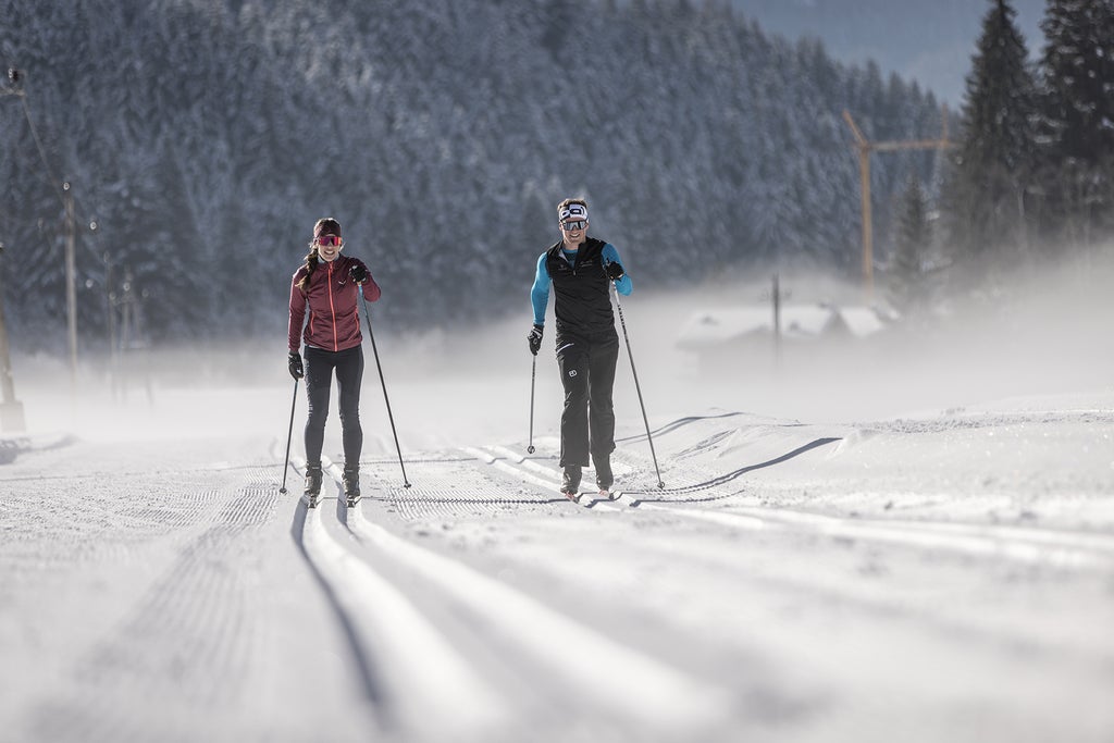 Zillertal Arena_Cross Country Skiing Couple_(c): Zillertal Arena