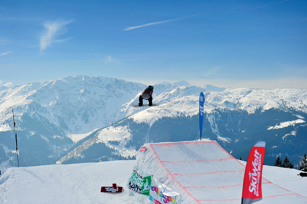SkiWelt Wilder Kaiser - Brixental Shred down Funpark Boarders Playground Westendorf (c)Boardplay Projects