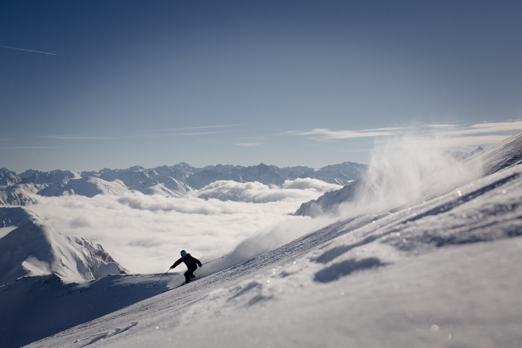 Ischgl_Skiing Above Clouds_(c): Tirol Werbung / Jarisch Manfred