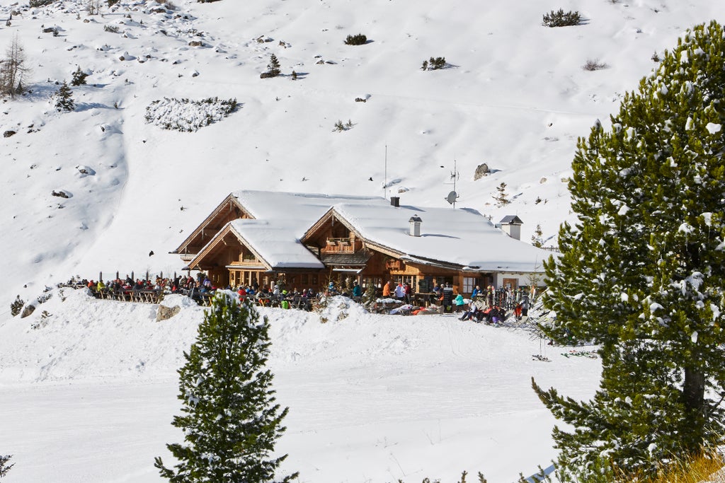 Alta Badia Sciare con gusto Rifugio Jimmy