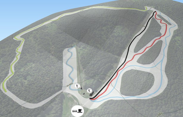 Ski Alpinum Schulenberg – mapa tras narciarskich