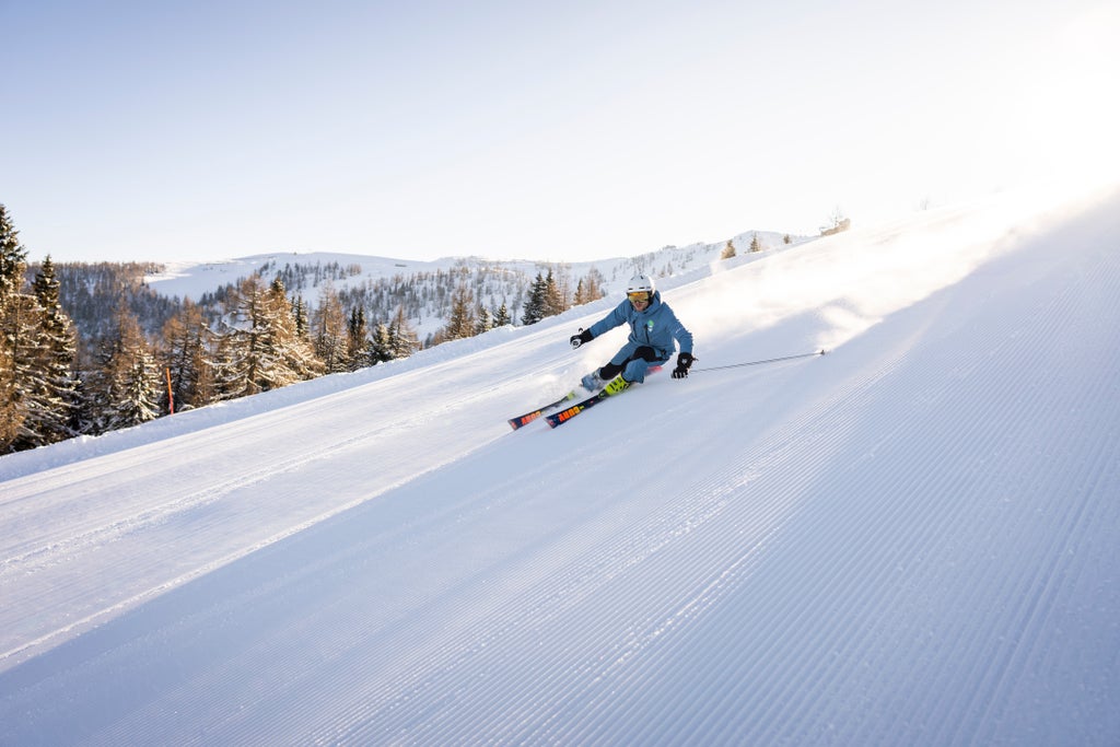 Bad Kleinkirchheim_Skier Carving On Piste_(c): Gert Perauer MBN Tourismus
