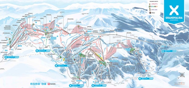 Pistenplan Grandvalira