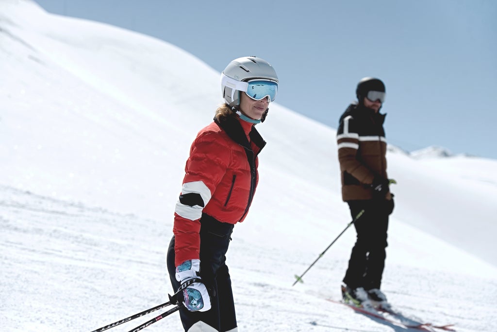 Ski couple soleil-David ANDRE-35112