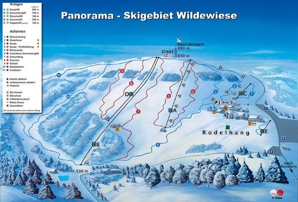 Pistenplan Wildewiese