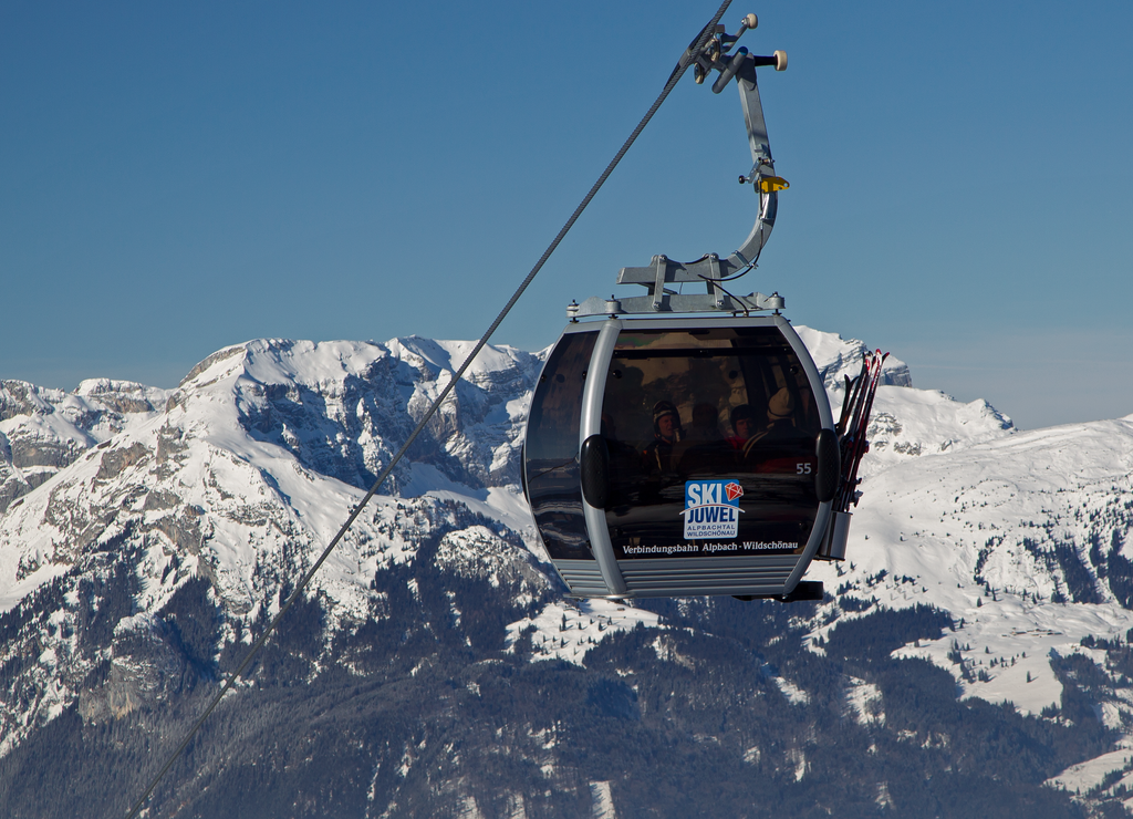 Alpbach_Ski Juwel Schatzberg Gondola_(c): Ski Juwel Alpbachtal Wildschönau / Stefan Gruber