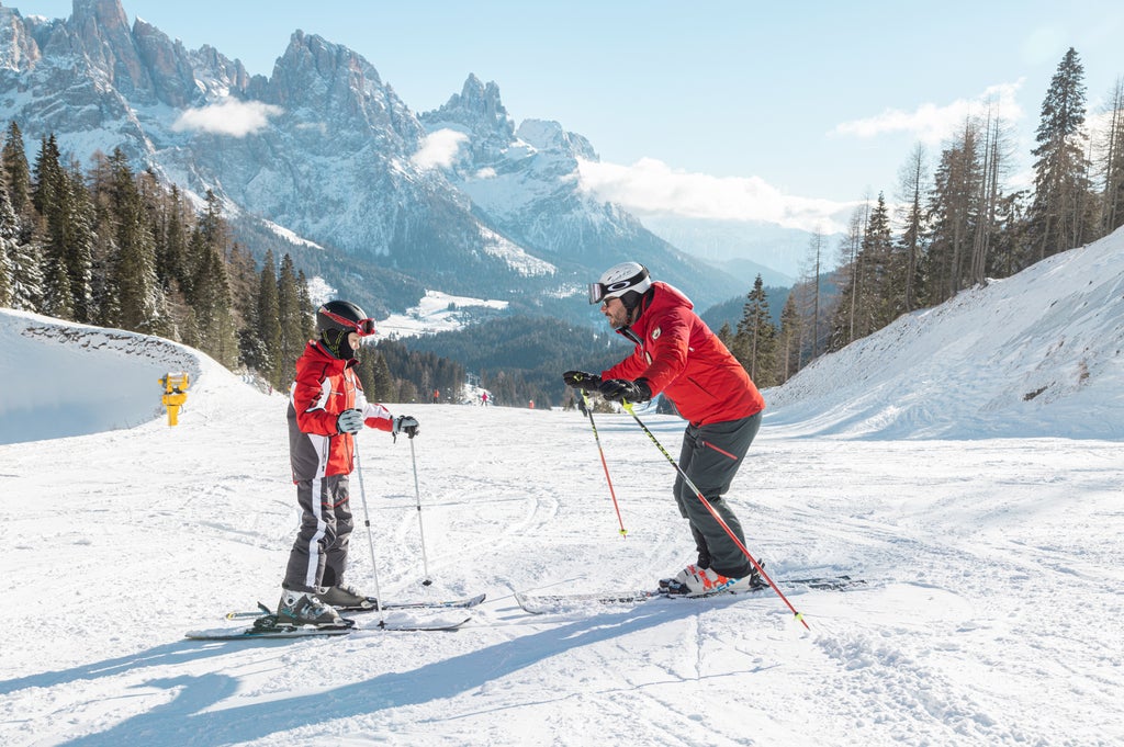 San Martino di Castrozza_Ski Lesson_Child_(c): Enrica Pallaver