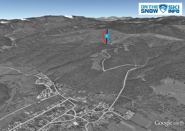 Plan des pistes - Podkonice - Pleše