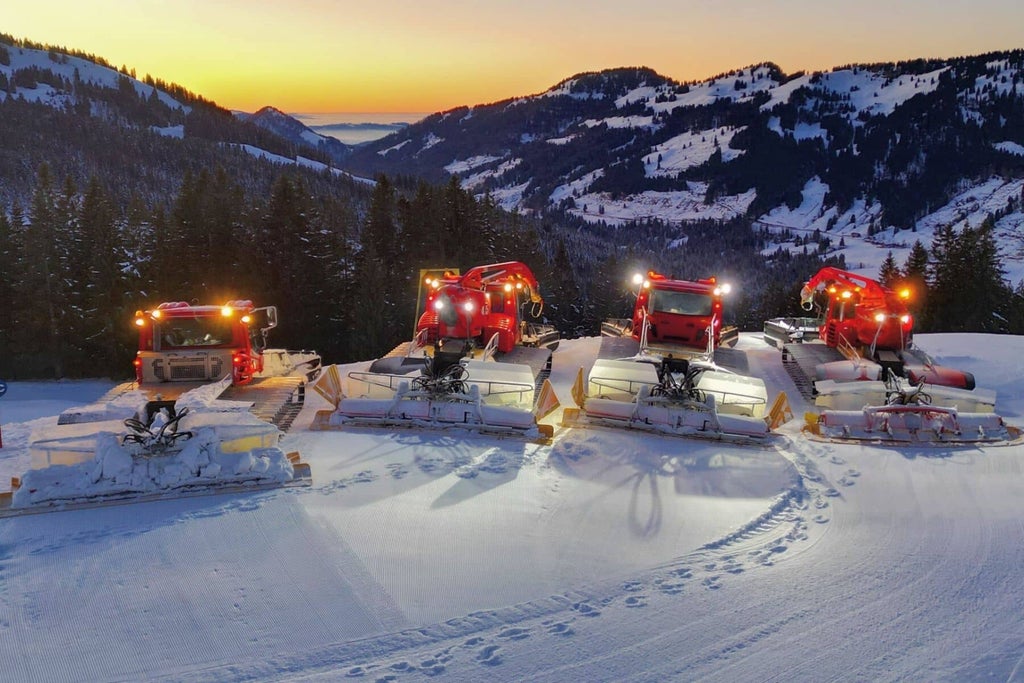 Balderschwang - snow groomers