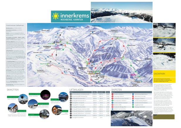 Pistenplan Innerkrems