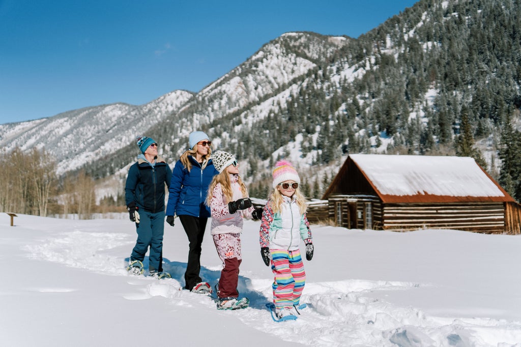Family Snowshoeing