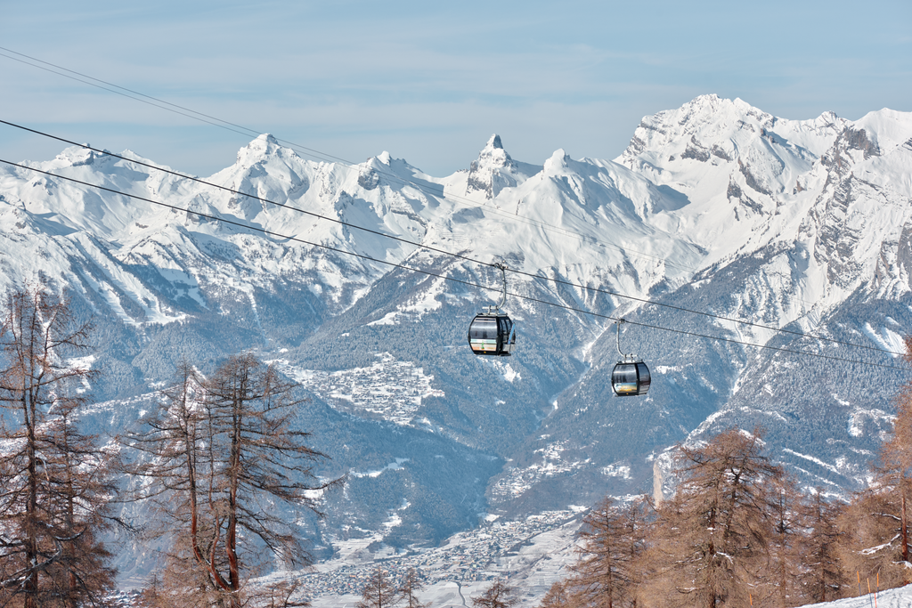 Veysonnaz_Gondolas_(c): Philippe Fragnière