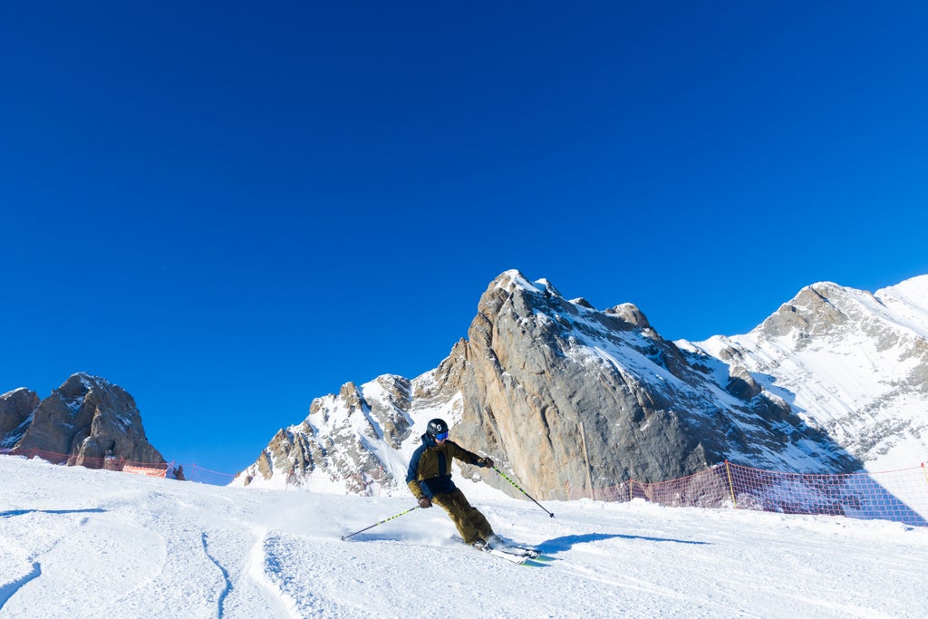 Gourette enfants au ski 004 ©G.Arrieta 2023