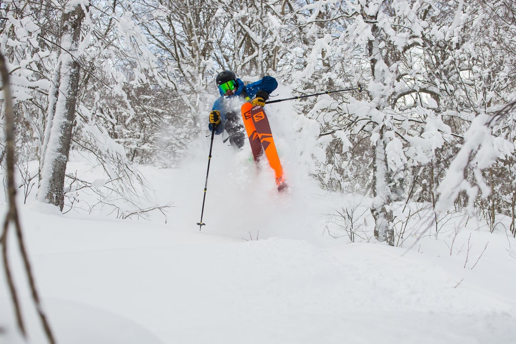 Trees Powder Skiing Jay Peak TFater MLK2020-15