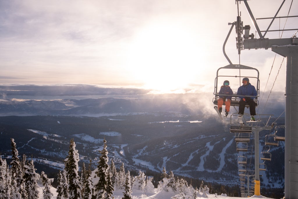 Chairlift at Sun Peaks Resort