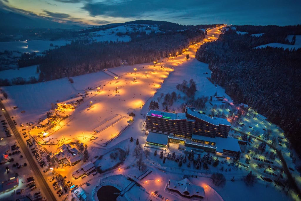 Polana Szymoszkowa - night view