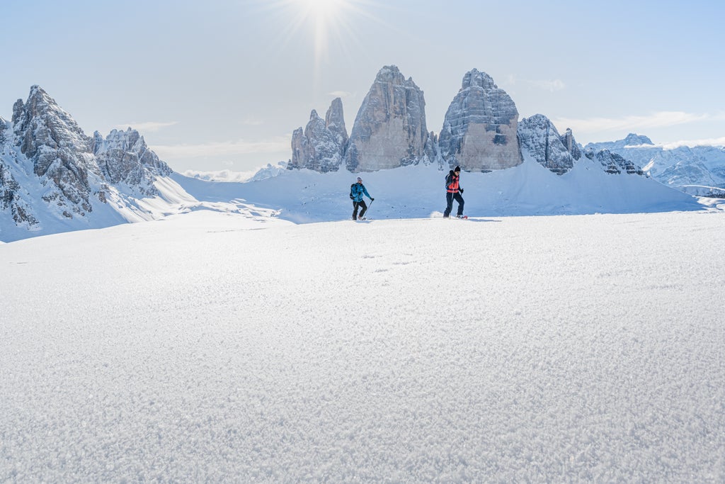 ©www.wisthaler.com 20 12 region 3zinnen schneeschuhe HW7 7405