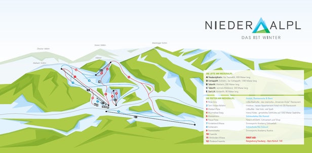 Pistenplan Niederalpl