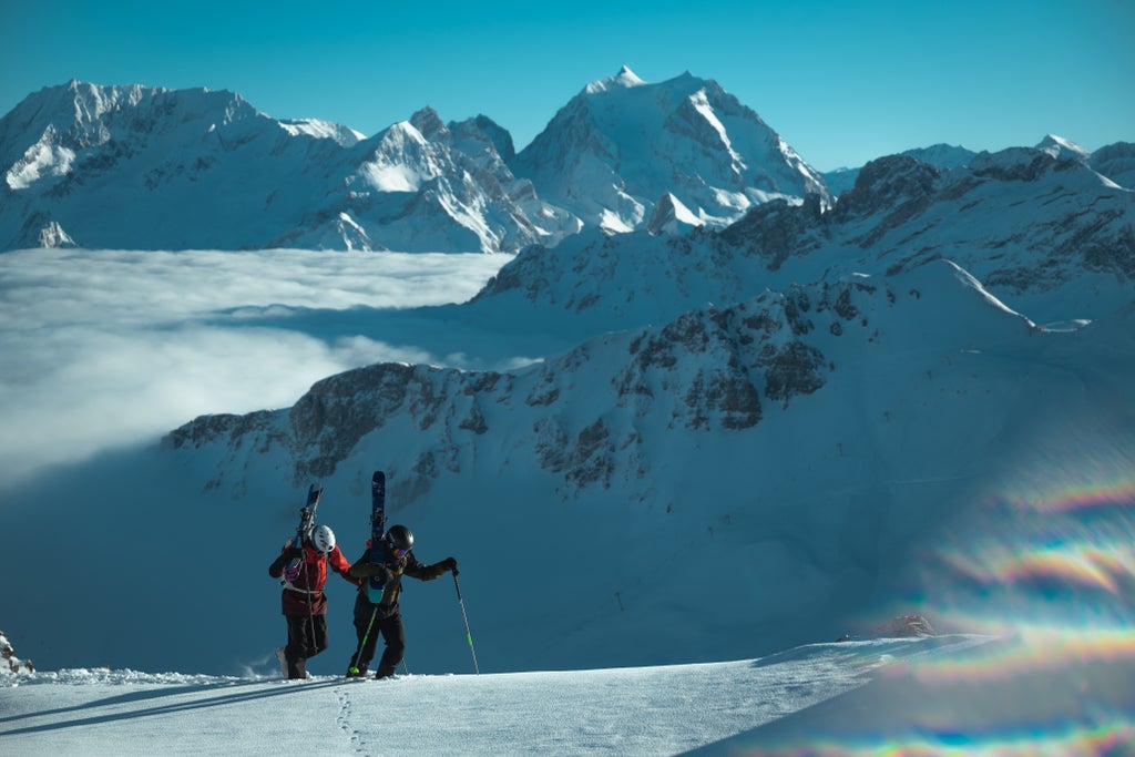 Courchevel_Saulire Freeride Ascent_(c): Arthur Bertrand