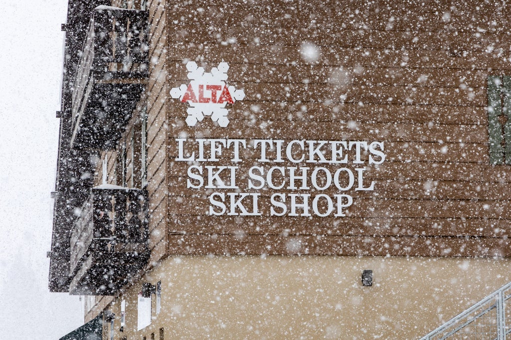 Alta Ski Area, Utah, powder