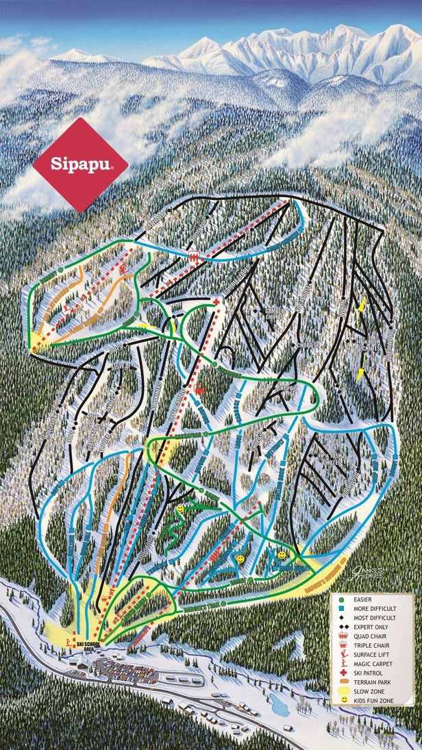 Sipapu Ski Resort Mappa piste