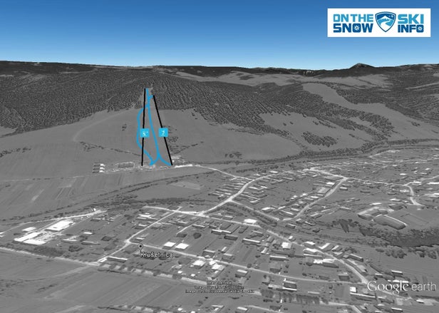 Pistenplan Krušetnica