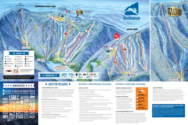 Snowshoe Mountain Trail Map