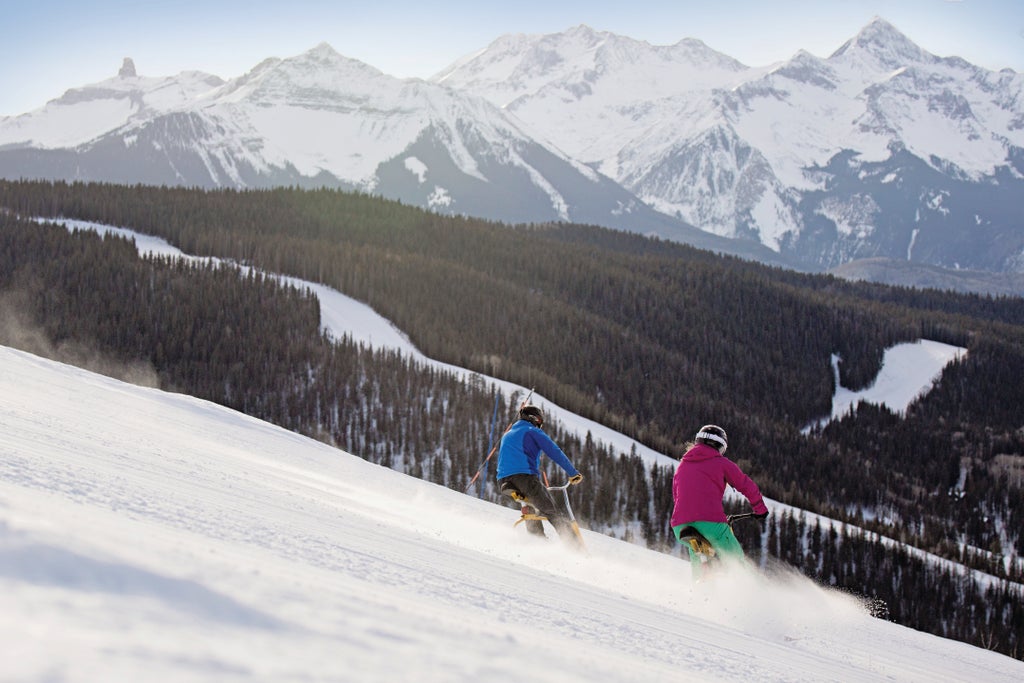 Telluride_Snow Scooter fun_(c): Telluride Ski Resort