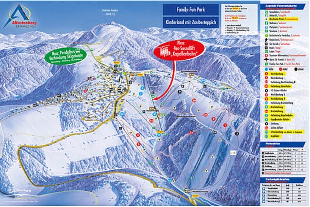 Pistenplan Altastenberg