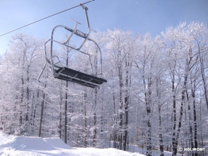 Chairlift at Holimont, NY.