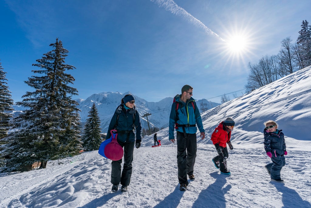Saint Gervais_Family Sledding Day_(c): Boris Molinier