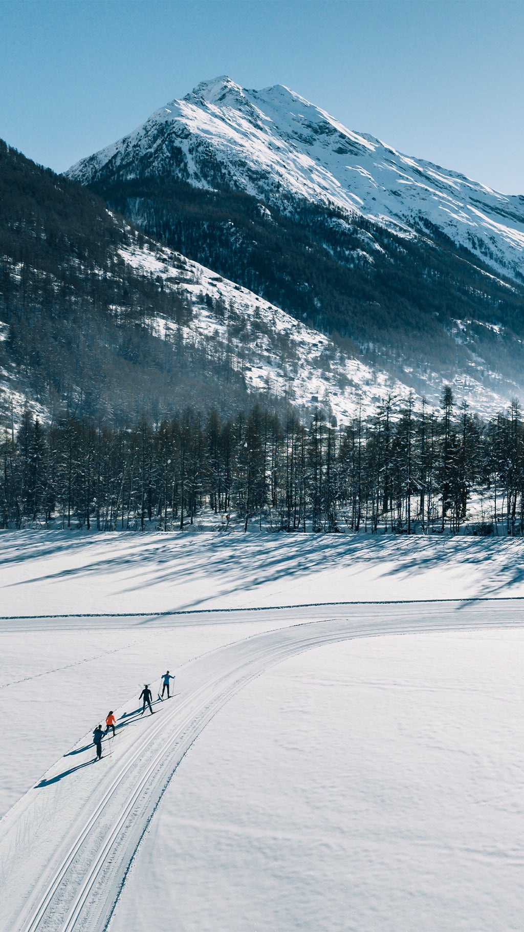 Langlaufen Täsch 1