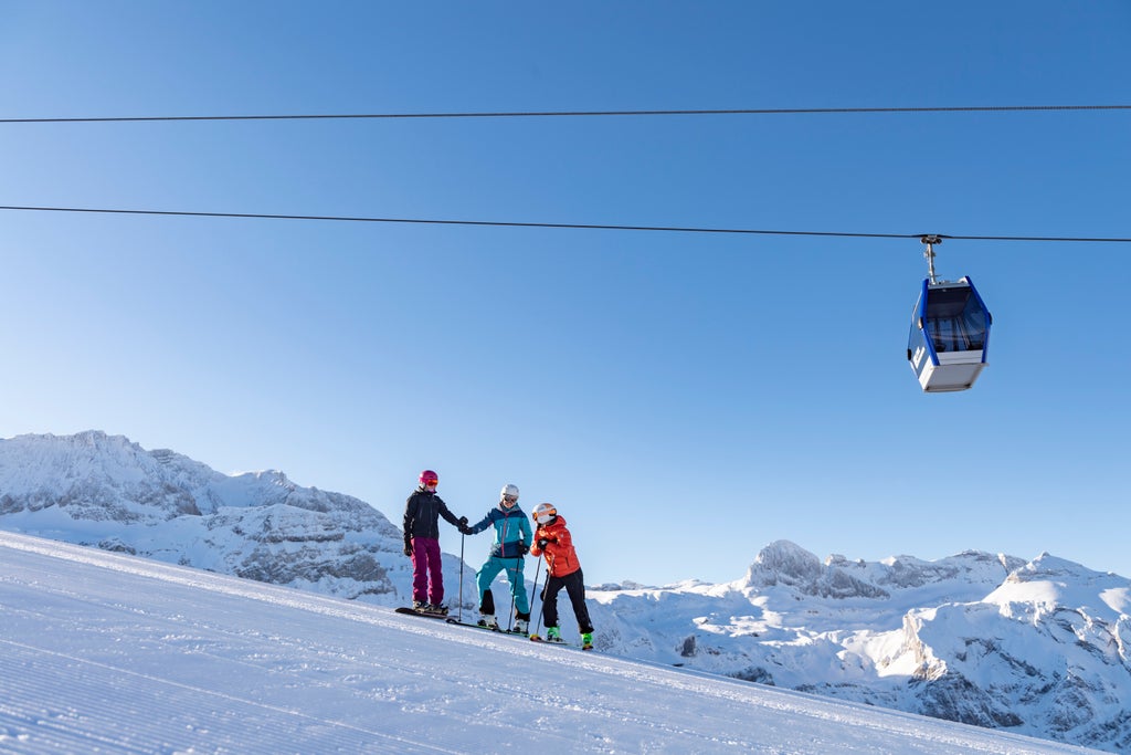 Skifahren in Adelboden-Lenk (2)