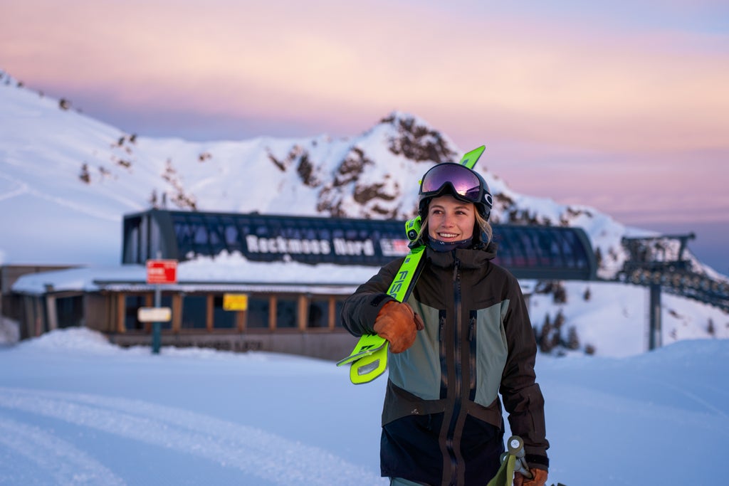 Saalbach_Skier at Rockmoss Nord_(c): Sebastian Astl