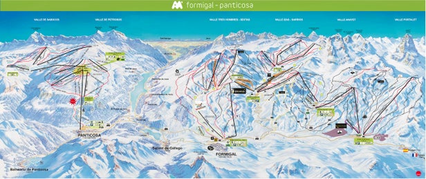 Plan des pistes - Fórmigal