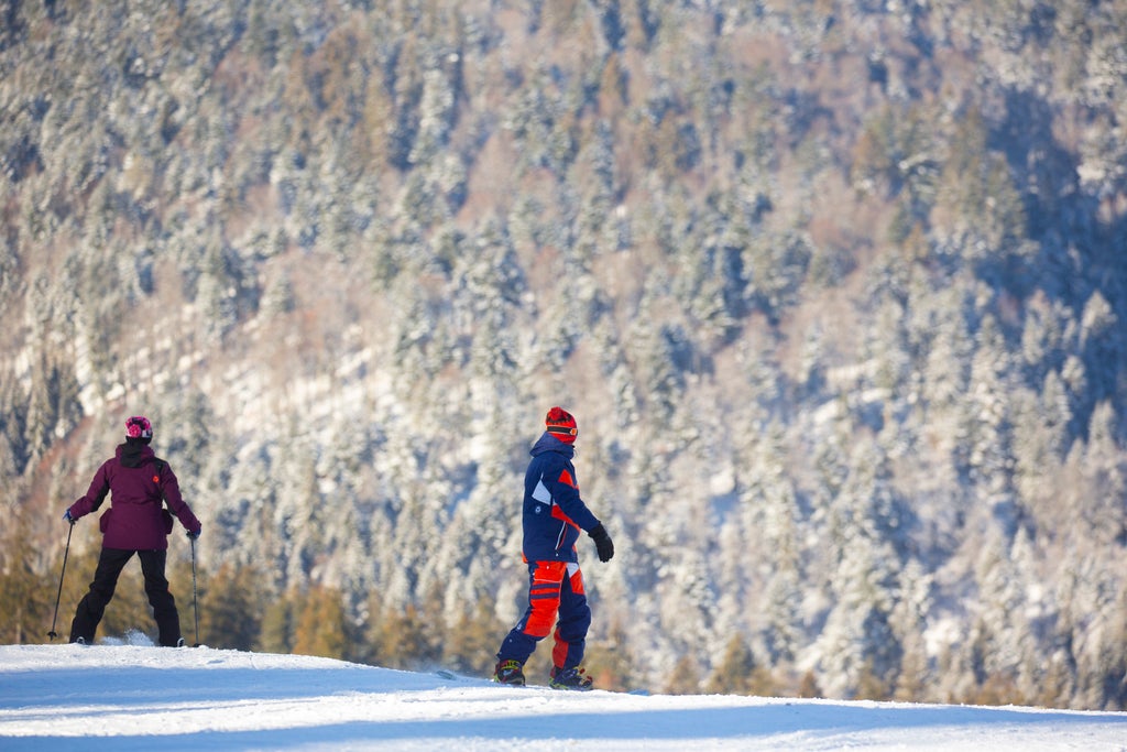 Le Lac Blanc_On Piste Skiing_(c): OT Station du Lac Blanc
