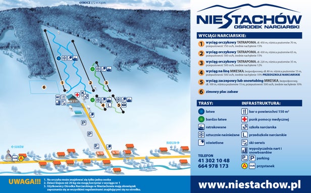 Pistenplan Kielce - Niestachów