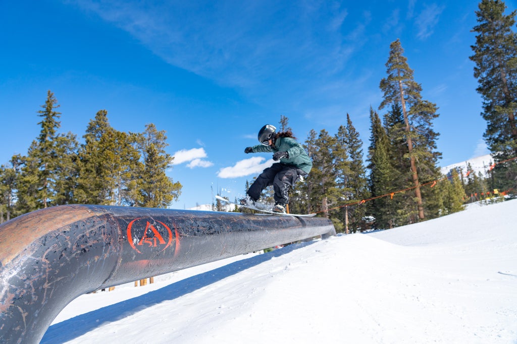 Keystone_Snowboard_Rail Slide_(c): Kathleen Young